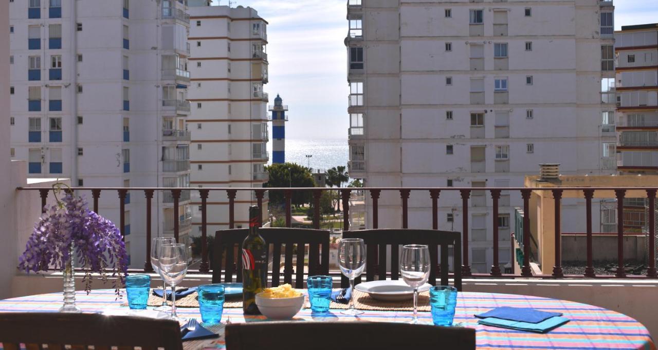 Magnifico Atico En La Playa Apartment Torre Del Mar Ngoại thất bức ảnh